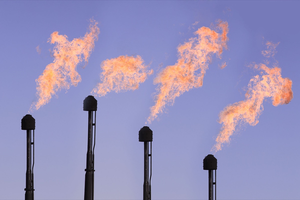 Methane Flare Emissions Skyrocketing